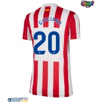 Ženski Nogometni dresi Atletico Madrid Giuliano Simeone #20 Domači 2025-26 Kratek Rokav